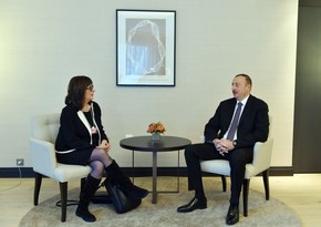 President Ilham Aliyev met with Microsoft Corporate Vice President