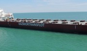 Kazmortransflot sees massive surge in oil and container traffic via Aktau-Baku route