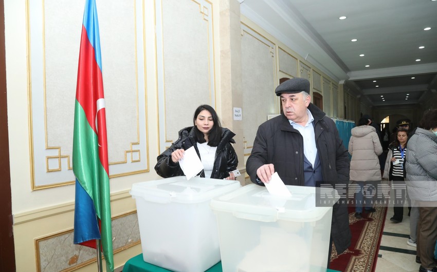 60.54% of voters cast their votes at presidential election in Azerbaijan as of 15:00