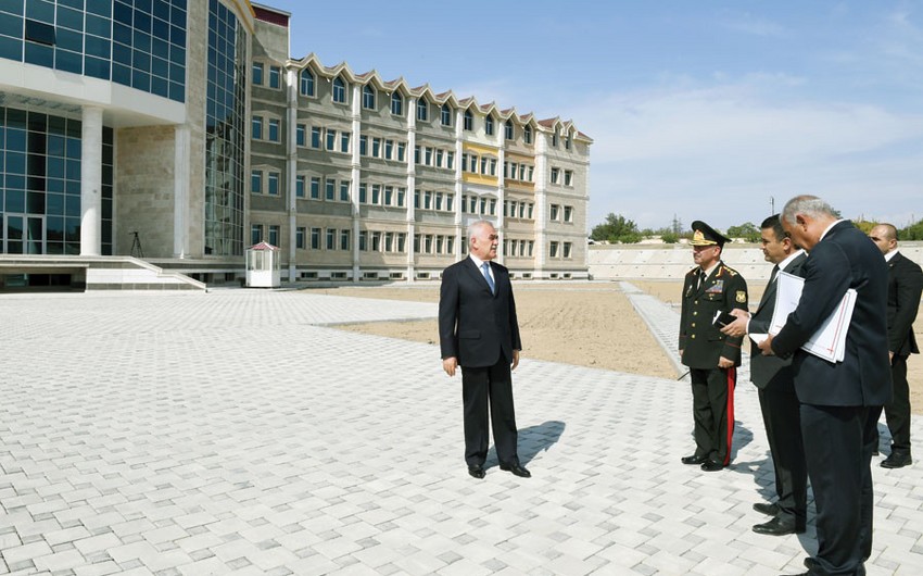 Naxçıvan Qarnizonu Mərkəzi Hospitalı üçün yeni kompleks inşa olunur