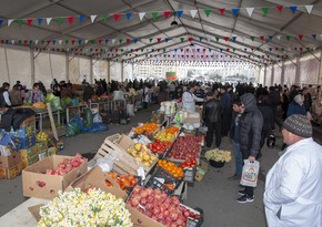 Bakıda Novruz bayramı ilə əlaqədar yarmarkalar açılıb