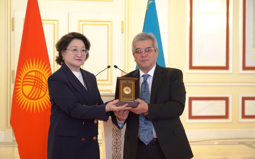 President of Turkic Culture and Heritage Foundation awarded ‘Dank’ order