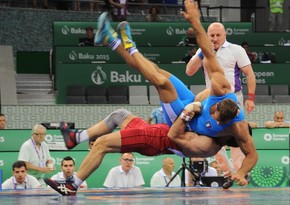 Azerbaijan`s medal tally up to 13 as Shariati takes wrestling silver