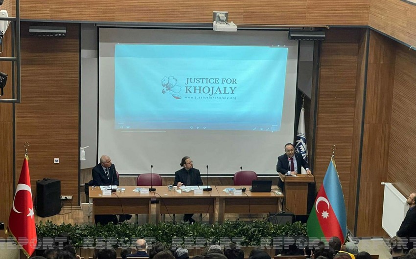 В Университете Мармара состоялась конференция, посвященная 30-й годовщине Ходжалинского геноцида