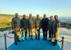 Leadership of Azerbaijan Defense Ministry visits Doganbey training area in Türkiye