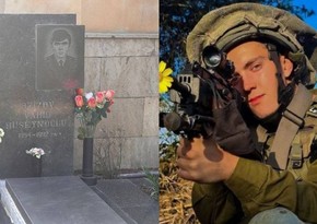 Israeli Embassy: Grandfather of soldier killed in battles with Hamas - martyr of Karabakh war