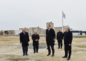 President Ilham Aliyev reviews preparation for First European Games