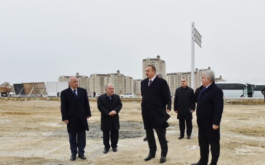 ​Prezident İlham Əliyev birinci Avropa Oyunlarına hazırlıq işlərinin gedişi ilə tanış olub