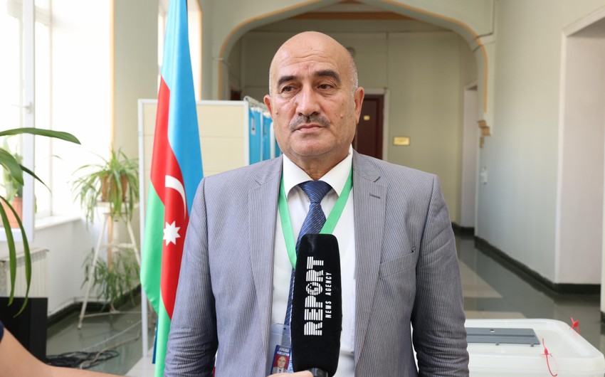 No negative cases recorded, says polling station chairman in Baku's Sabail district