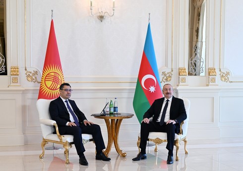 Президенты Азербайджана и Кыргызстана провели встречу в узком составе