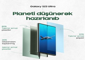 Galaxy S23 Seriyası: Planeti düşünərək hazırlanıb