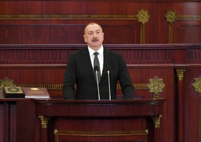 Azerbaijani President: 'Ballot paper I dropped in ballot box in Khankandi was final nail in coffin of Armenian separatists'
