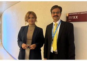 Azerbaijani community representative meets UN special rapporteur in Geneva