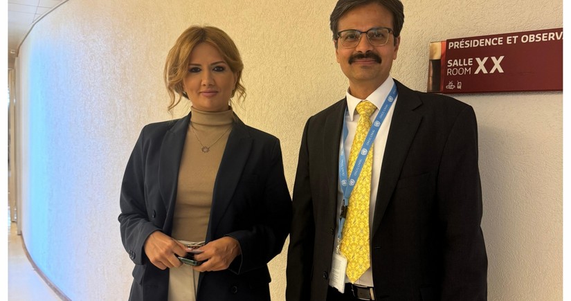 Azerbaijani community representative meets UN special rapporteur in Geneva