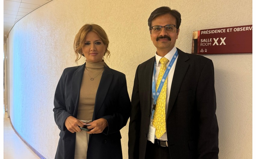 Azerbaijani community representative meets UN special rapporteur in Geneva