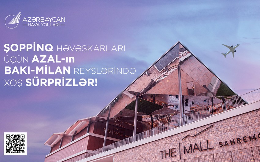 AZAL introduces special opportunities for passengers of Baku-Milan flight