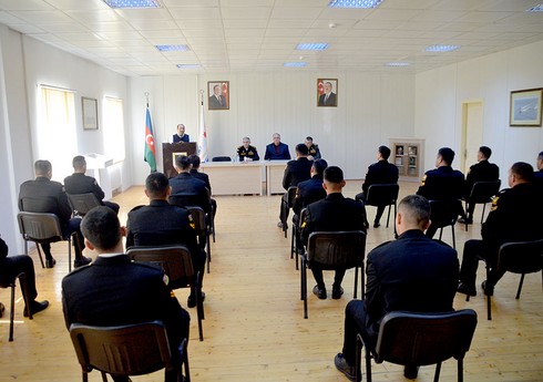 Представители Аппарата омбудсмена посетили воинскую часть ВМС