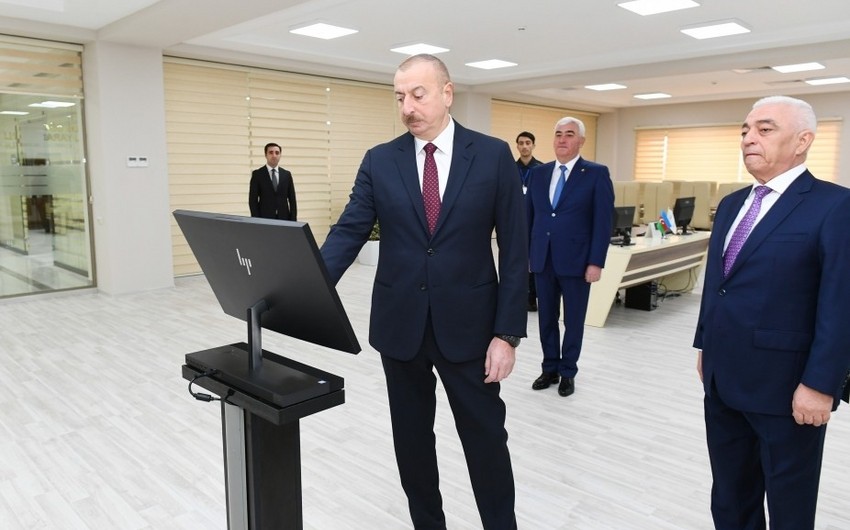 Президент принял участие в открытии подстанции Дюбенди ОАО Азерэнержи - ОБНОВЛЕНО