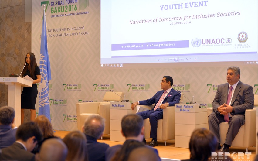 BMT Sivilizasiyalar Alyansının 7-ci Qlobal Forumu çərçivəsində Gənclər Forumu başlayıb