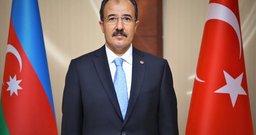 Turkish ambassador congratulates Azerbaijani people