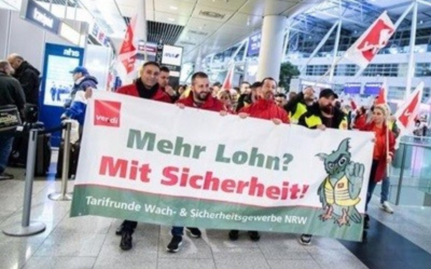 В аэропортах Германии пройдут забастовки