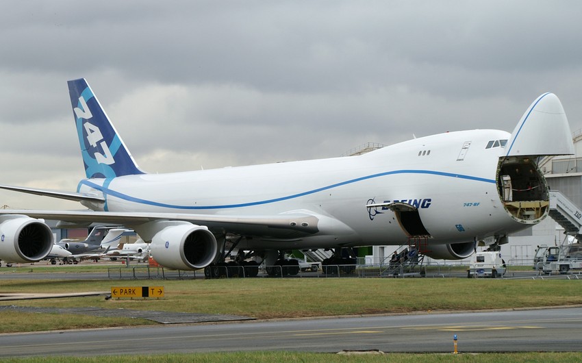 Azerbaijan's Silk Way West acquired three 747-8 Freighter airplanes