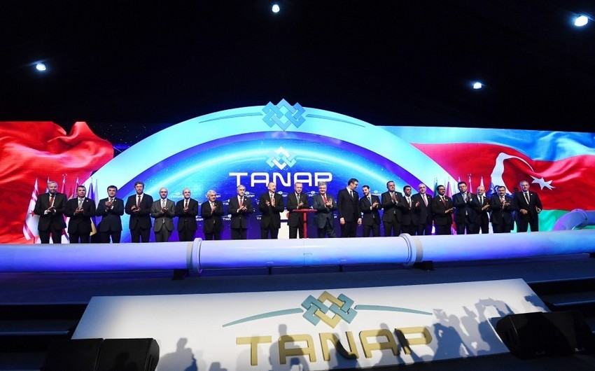 В Турции проходит церемония открытия TANAP