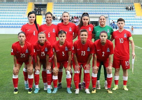 Женская сборная Азербайджана по футболу сыграла вничью с Хорватией