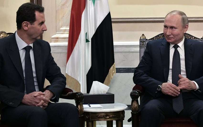 Bashar al-Assad meets with Putin in Moscow  