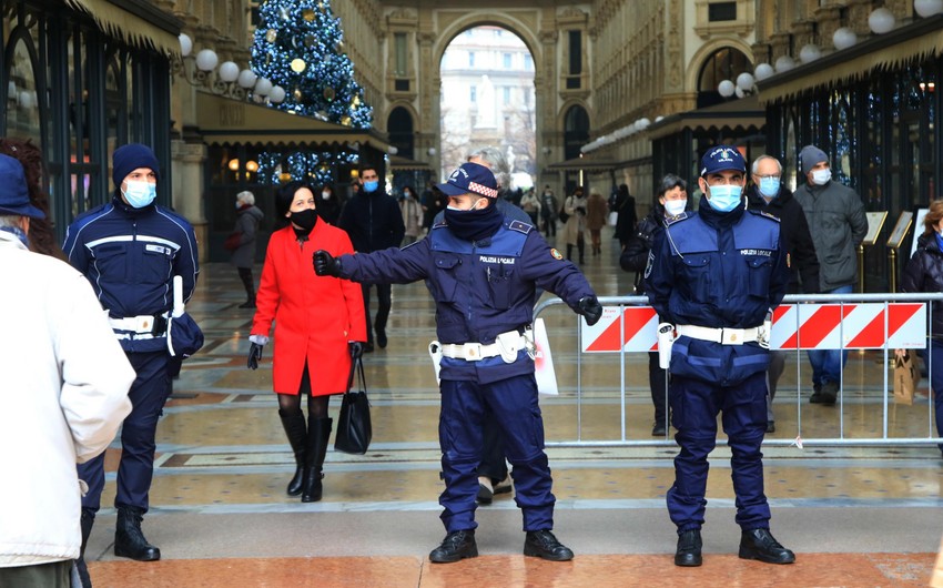Christmas lockdown comes into force in Italy