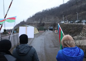 Certain changes observed in position of Russian peacekeepers on Khankendi-Lachin road