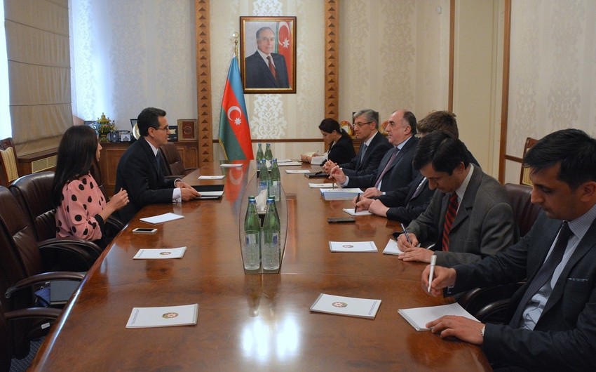 FM received the newly appointed Ambassador of Colombia to Azerbaijan