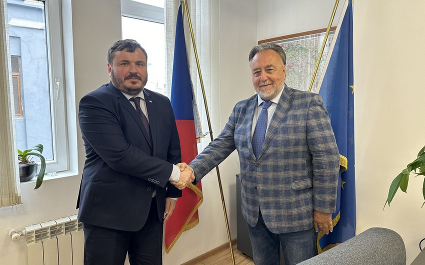 Посол Украины в Азербайджане обсудил с чешским коллегой мирный саммит в Швейцарии