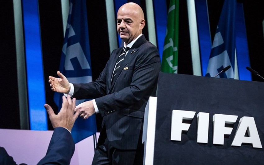 Инфантино переизбран президентом ФИФА
