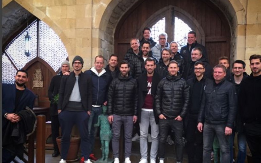 Germany national team took city trip in Baku