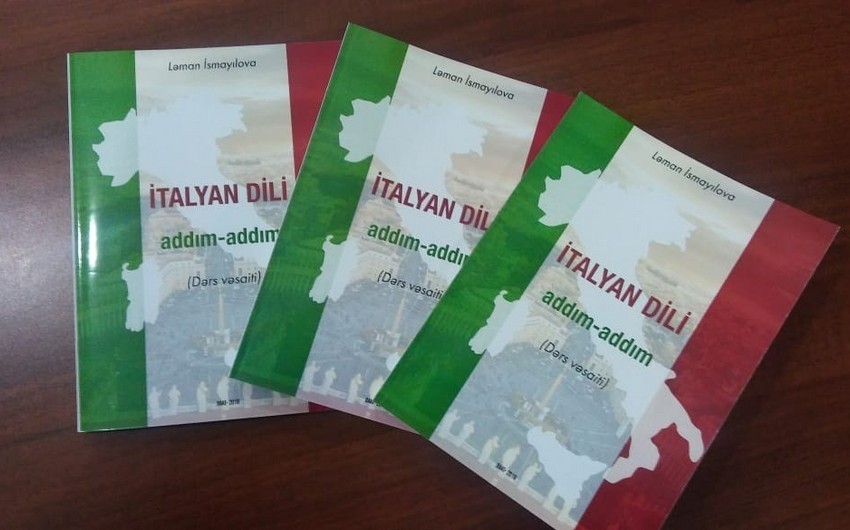 İtalyan dilini öyrənənlər üçün Azərbaycan dilində ilk dərslik nəşr edilib