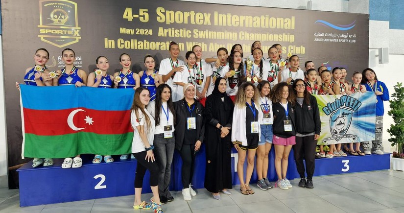 Азербайджанские спортсменки завоевали 31 медаль на чемпионате в Абу-Даби