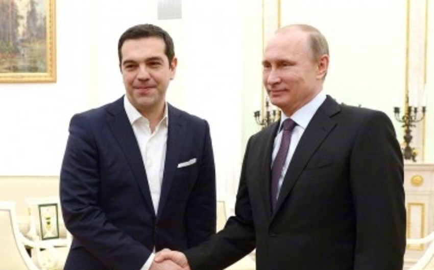 ​Путин и Ципрас обсудили маршруты газопровода Турецкий поток