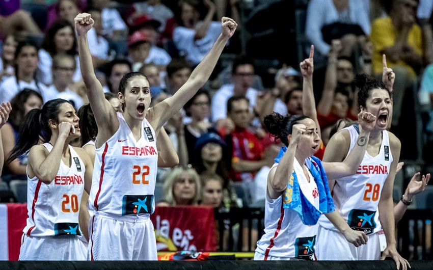 İspaniyanın qadınlardan ibarət basketbol yığması Avropa çempionu olub