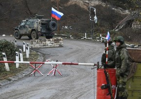 Vehicle with Russian peacekeepers explodes on mine in Karabakh 