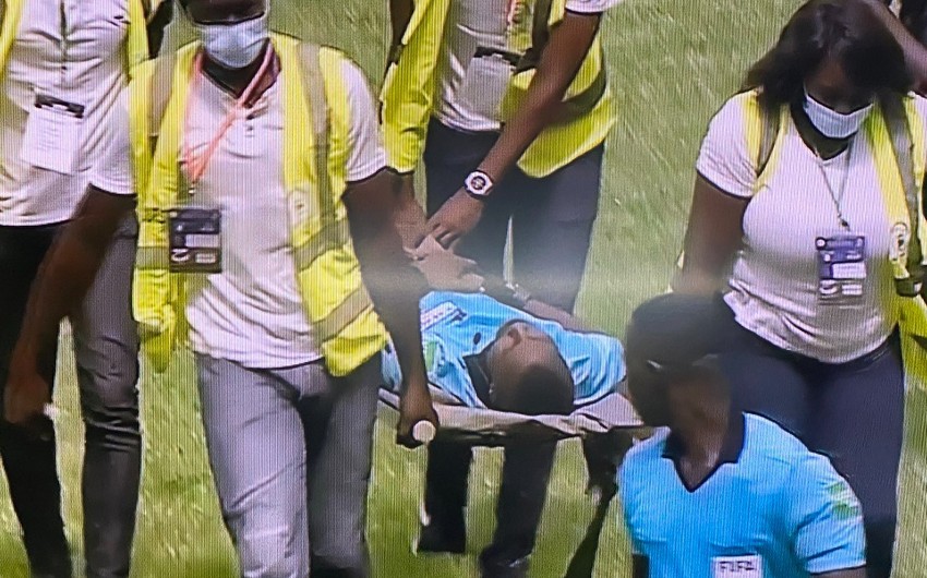 Referee collapses in AFCON qualifier