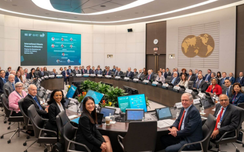 Azerbaijan's Finance Minister attends high-level climate finance meetings in Washington