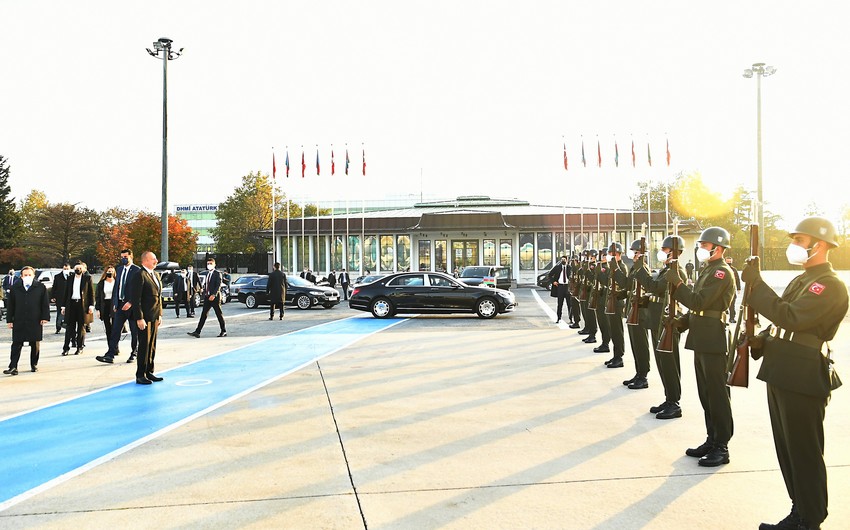 President Ilham Aliyev wraps up his visit to Turkey