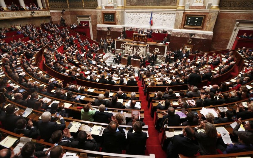 Fransa Milli Assambleyası qondarma erməni soyqırımını inkar edənlərin cəzalandırılması barədə qanun layihəsini bəyənib