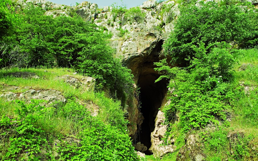 Azıx mağarasına aid arxeoloji tapıntılar Bakıya gətirilib