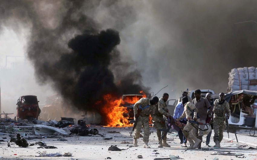 Somalidə törədilmiş terror aktında ölənlərin sayı 300-ü keçib