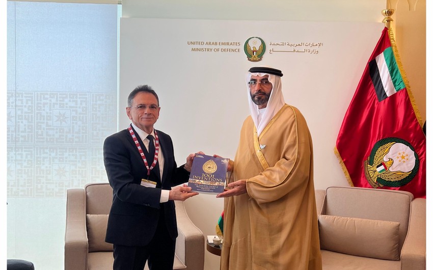 Azerbaijan's defense industry minister holds series of meetings in UAE 