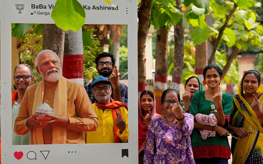 India’s election officials say Modi’s alliance wins parliamentary election 