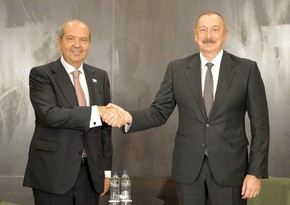 Ilham Aliyev receives President of Turkish Republic of Northern Cyprus in Konya