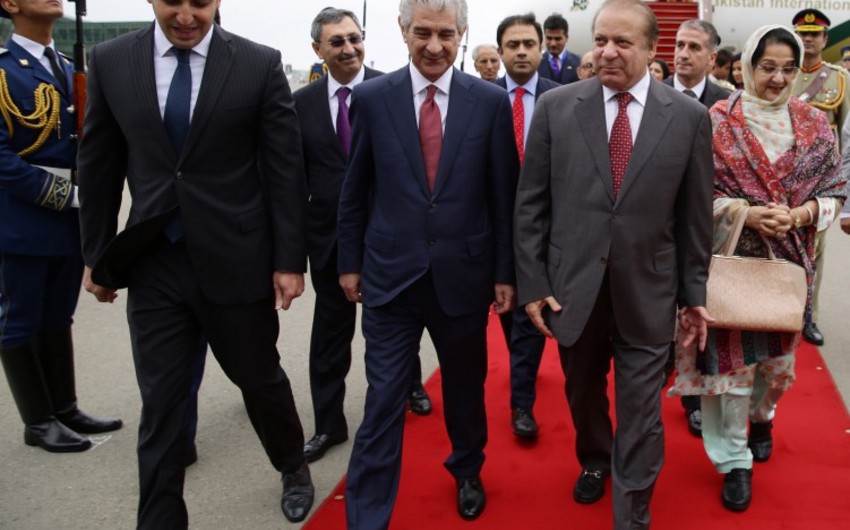 Pakistani Prime Minister arrives in Azerbaijan